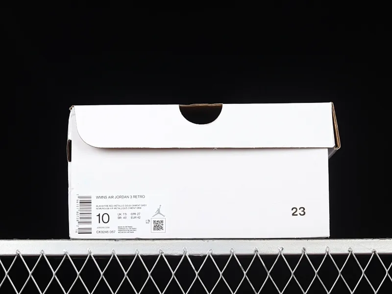 All categories Air Jordan Jordan series basketball shoes Air Jordan 3 Air Jordan 3 Retro "Black Gold" AJ3 Joe 3 black gold cement CK9246-067